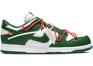 Nike Dunk Low Off-White Pine Green - DEEPREPS