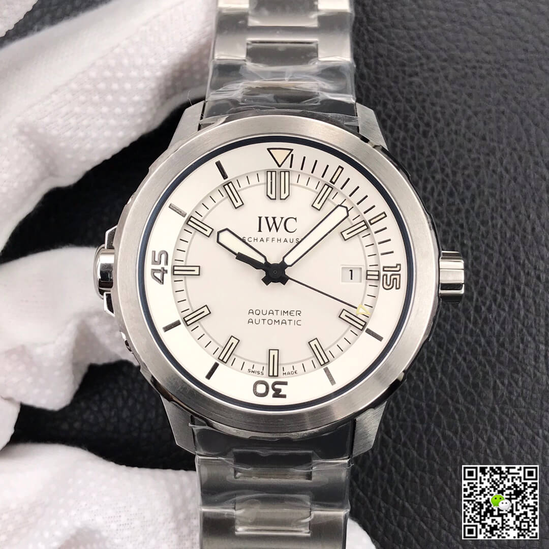 Replica IWC Aquatimer IW329004 1:1 Best Edition Silver White Dial - DEEPREPS