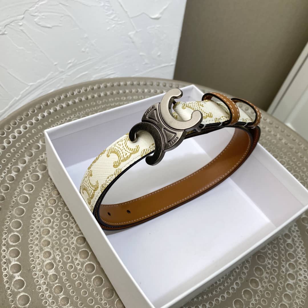 Celine Belt Dupe 25mm For Lady - DEEPREPS