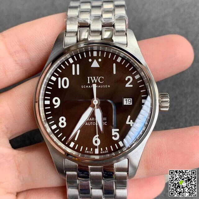 Replica IWC Pilot IW327013 1:1 Best Edition Brown Dial - DEEPREPS