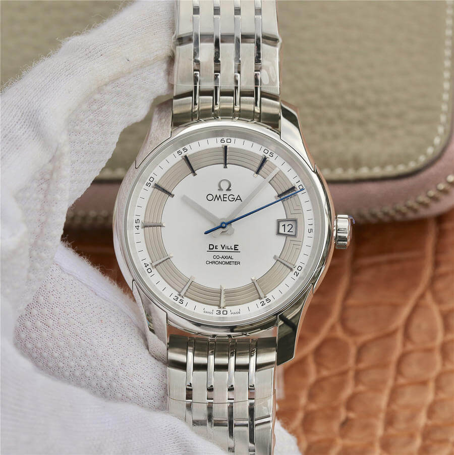 Replica Omega De Ville 431.30.41.21.02.001 1:1 Best Edition Silver Dial - DEEPREPS