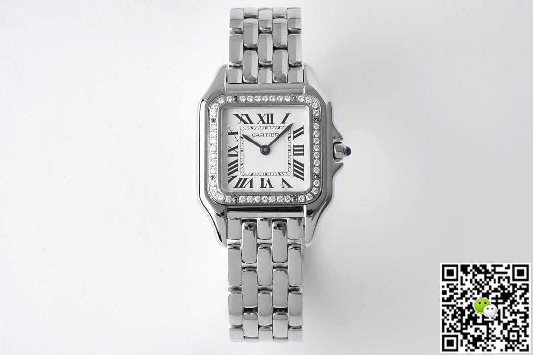 Replica Panthere De Cartier W4PN0008 27MM 1:1 Best Edition  White Dial - DEEPREPS