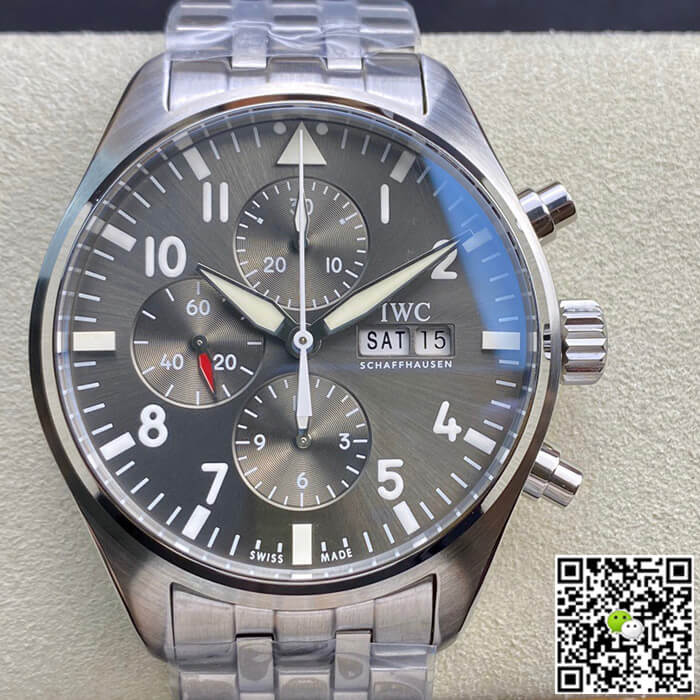 Replica IWC Pilot IW377719 1:1 Best Edition Grey Dial - DEEPREPS