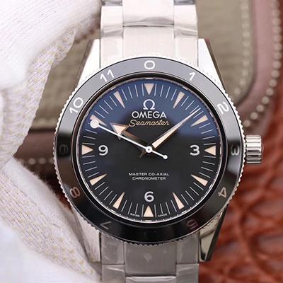 Replica Omega Seamaster Planet Ocean 233.30.41.21.01.001 1:1 Best Edition Black Dial With Superlume - DEEPREPS
