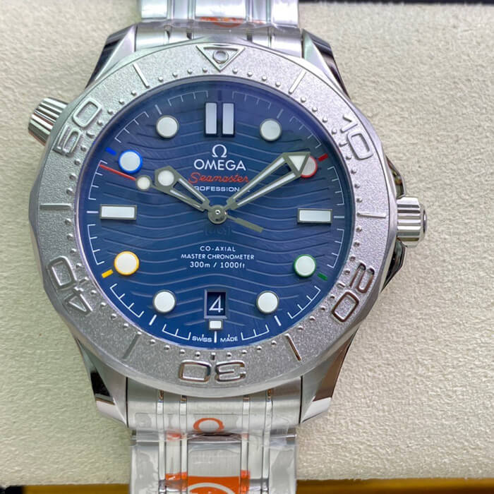 Replica Omega Seamaster Diver 300M 522.30.42.20.03.001 1:1 Best Edition Blue Dial - DEEPREPS