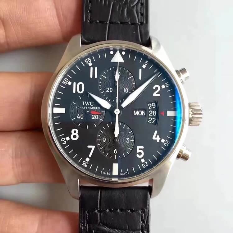Replica IWC Pilot IW37777 1:1 Best Edition Black Dial - DEEPREPS