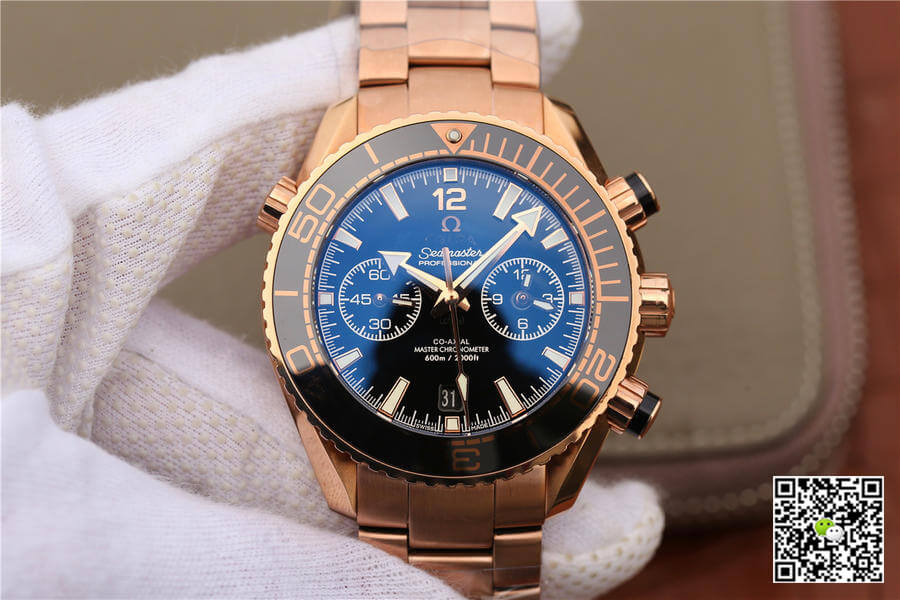 Replica Omega Seamaster Ocean Universe Timing 232.63.46 1:1 Best Edition Rose Gold - DEEPREPS