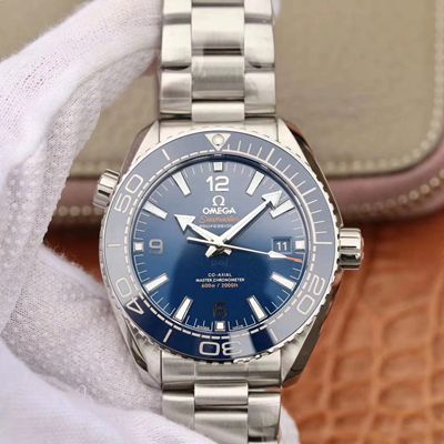Replica Omega Seamaster 215.30.44.21.03.001 1:1 Best Edition Blue Ceramic Dial - DEEPREPS