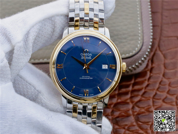 Replica Omega De Ville 424.20.37.20.03.001 1:1 Best Edition Yellow Gold - DEEPREPS