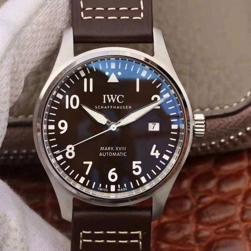 Replica IWC Pilot Mark XVIII IW327003 1:1 Best Edition Brown Dial - DEEPREPS