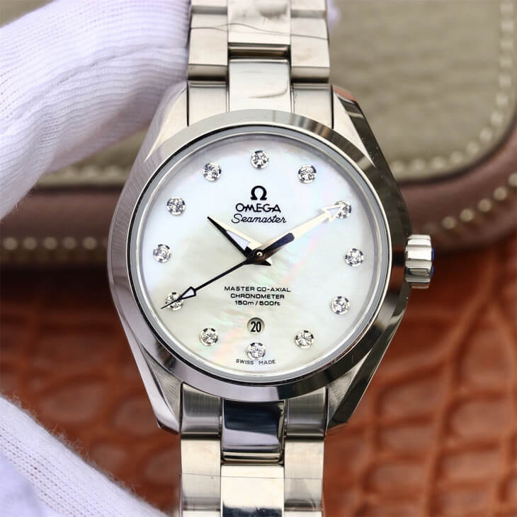 Replica Omega Seamaster 231.10.34.20.55.002 Aqua Terra 150M 1:1 Best Edition White Dial - DEEPREPS