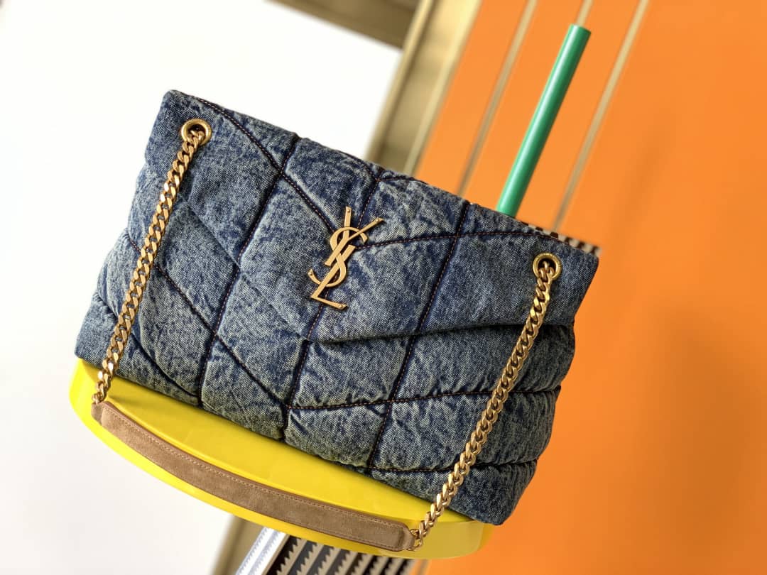 Saint Laurent Bag Dupe Loulou Puffer Bag Replica Satchel - DEEPREPS