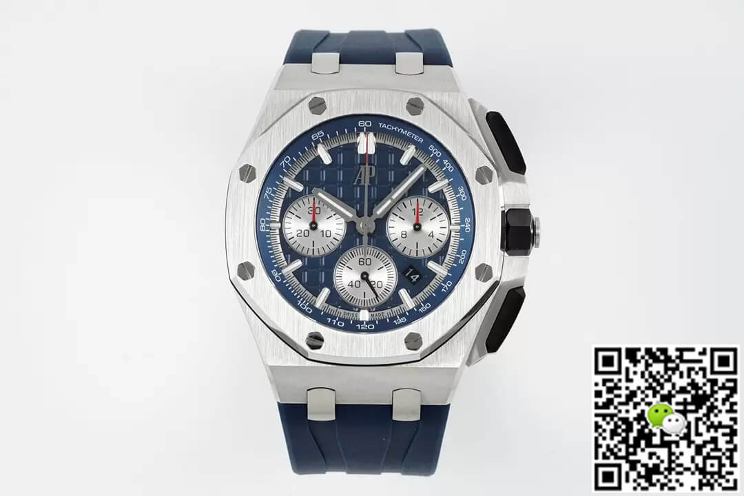 Replica Audemars Piguet Royal Oak Offshore 26420TI.OO.A027CA.01 1:1 Best Edition Blue Dial - DEEPREPS