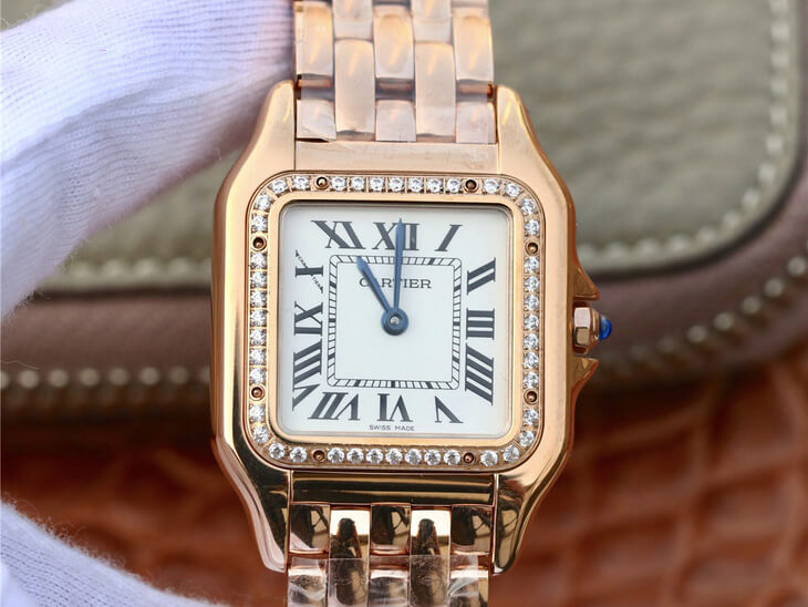Replica Panthere De Cartier WJPN0009 27MM 1:1 Best Edition  Diamond-set Bezel - DEEPREPS