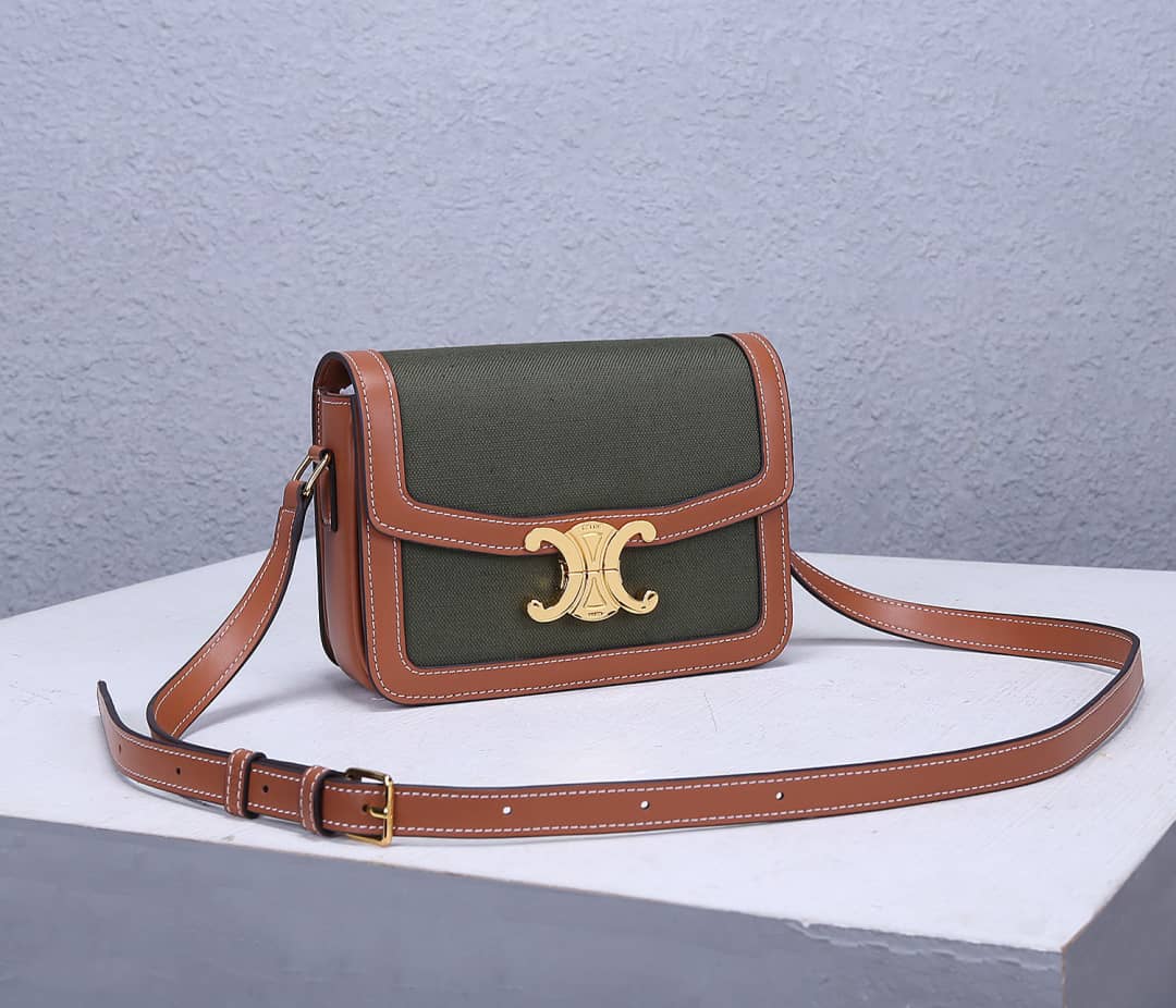 Celine Bag Dupe Triomphe Teen 18.5cm - DEEPREPS