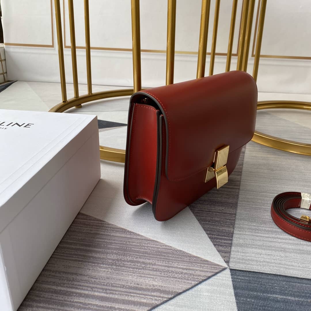 Celine Box Bag Dupe Teen Classic Box Replica Bag - DEEPREPS