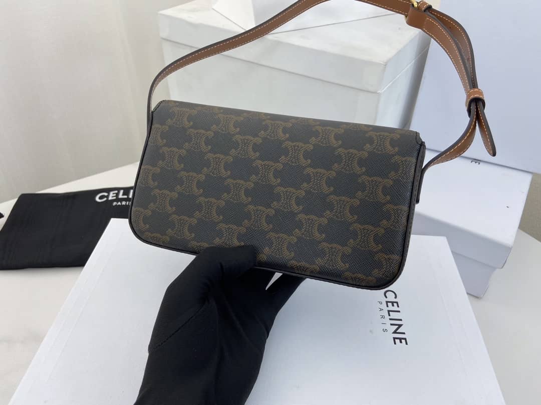 Celine Triomphe Bag Dupe Triomphe Teen 20CM - DEEPREPS