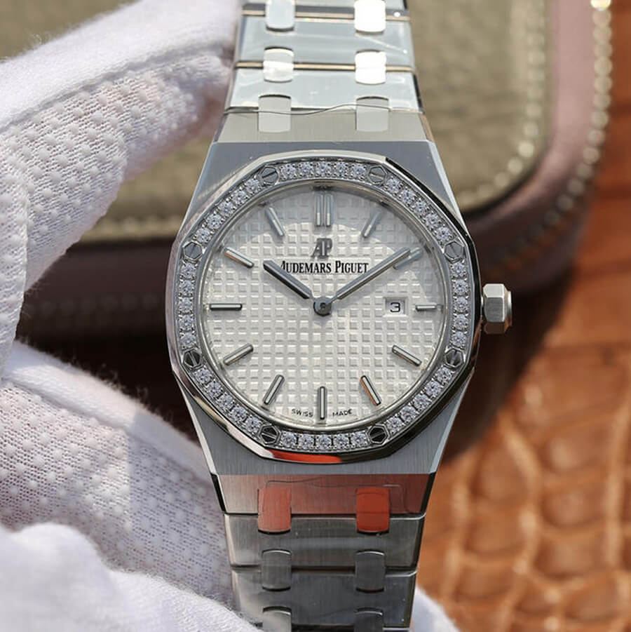 Replica Audemars Piguet Royal Oak 67650 1:1 Best Edition Diamond Bezel - DEEPREPS