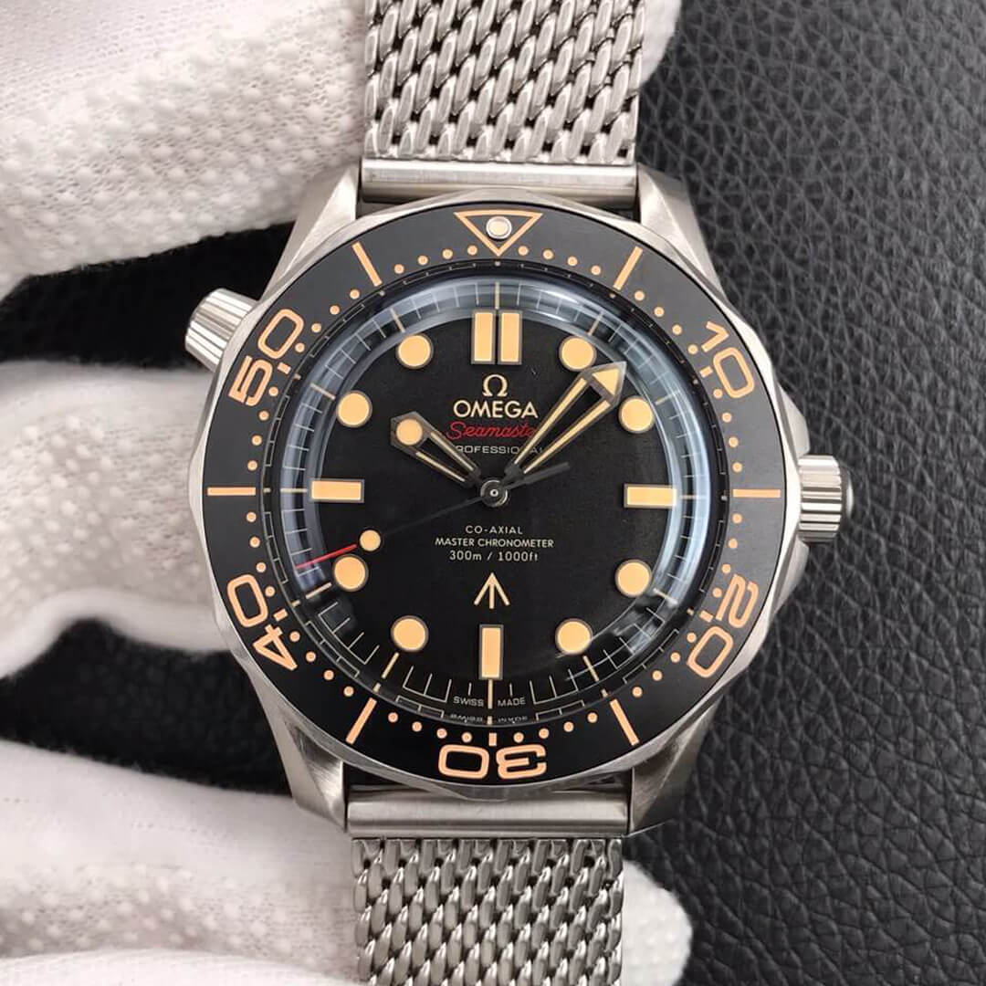 Replica Omega Seamaster 210.90.42.20.01.001 James Bond 007 1:1 Best Edition Titanium Metal - DEEPREPS
