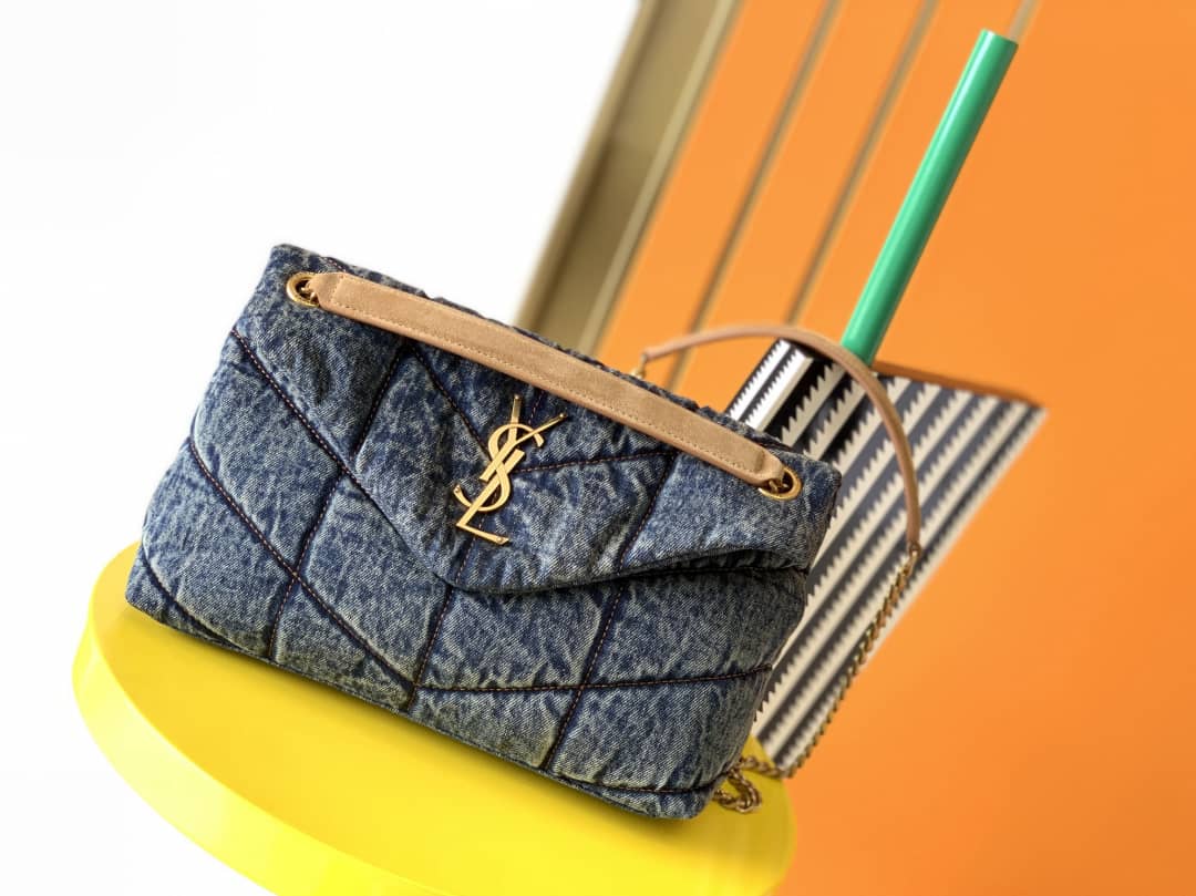 Saint Laurent Bag Dupe Loulou Puffer Small Bag Replica Satchel - DEEPREPS