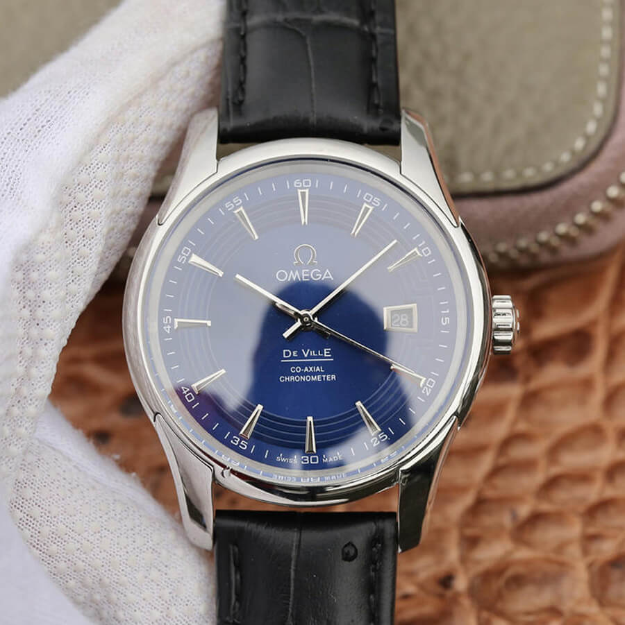 Replica Omega De Ville 431.33.41.21.03.001 1:1 Best Edition Dark Blue Dial - DEEPREPS