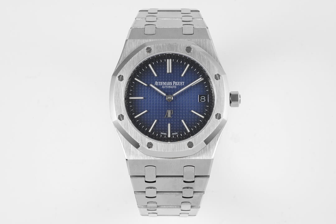 Replica Audemars Piguet Royal Oak 15202IP.OO.1240IP.01 1:1 Best Edition Smoky Blue Dial - DEEPREPS