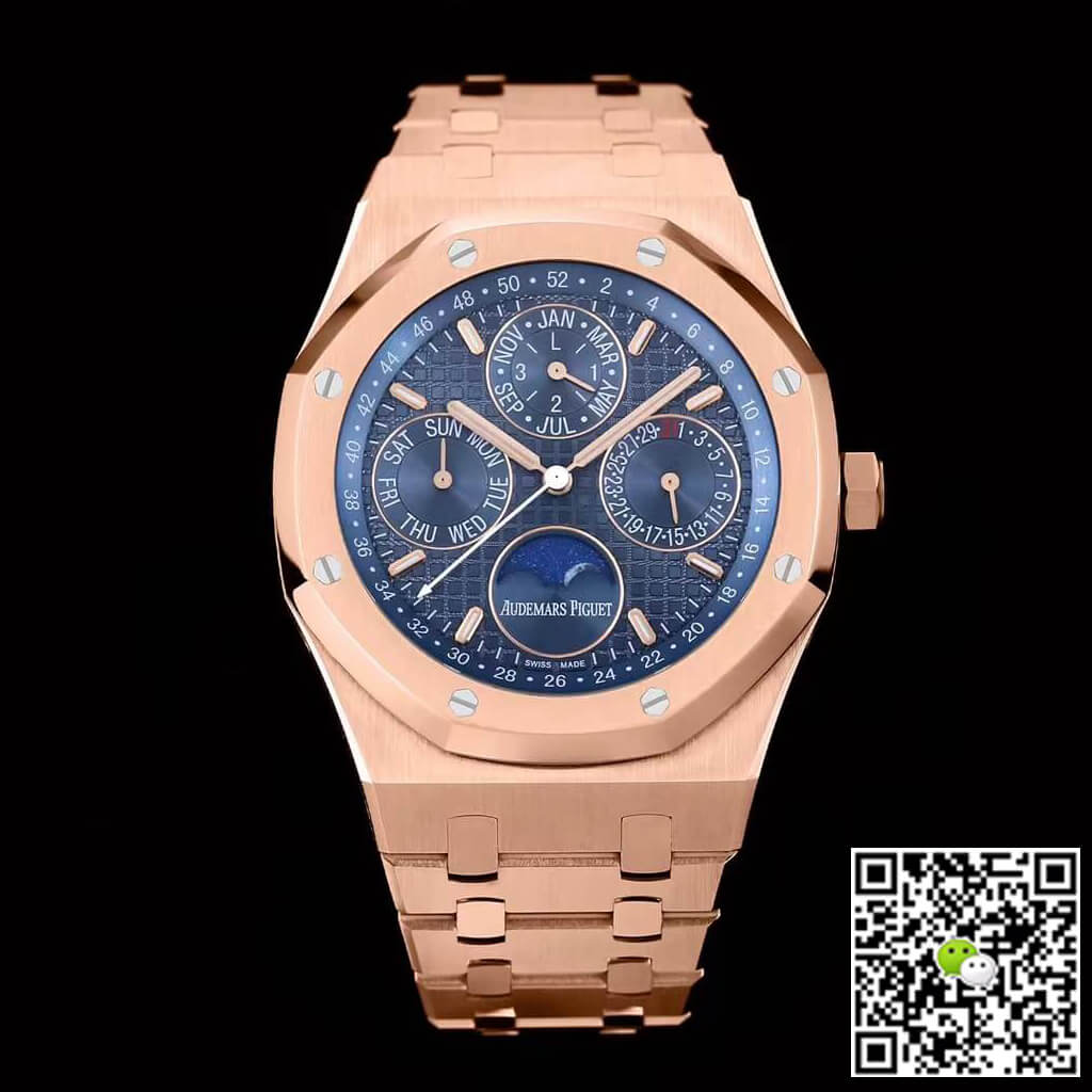 Replica Audemars Piguet Royal Oak 26574OR.OO.1220OR.03 1:1 Best Edition Blue Dial - DEEPREPS