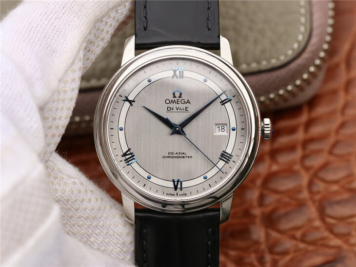 Replica Omega De Ville 424.13.40.20.02.003 1:1 Best Edition Silver Dial - DEEPREPS
