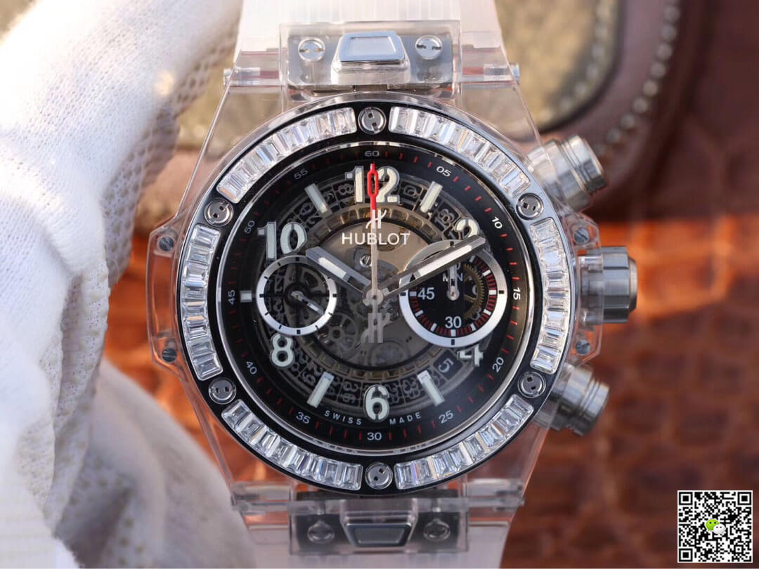 Replica Hublot Big Bang 411.JX.4802.RT 1:1 Best Edition White Rubber Strap - DEEPREPS