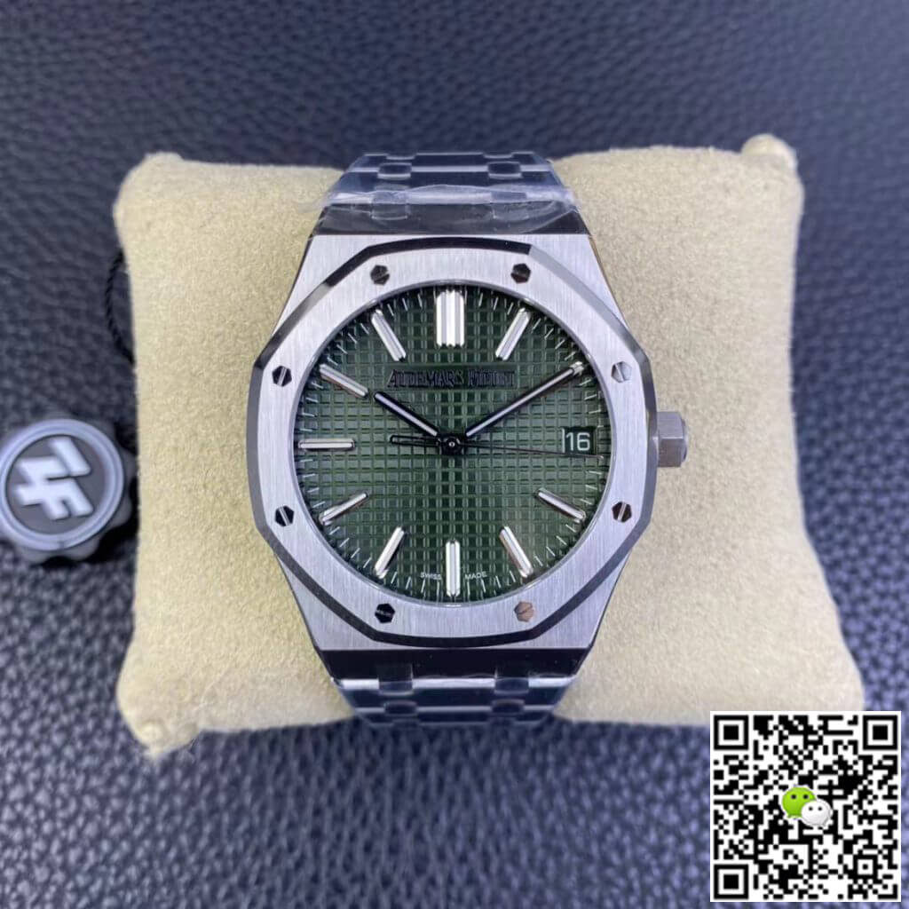 Replica Audemars Piguet Royal Oak 15510ST.OO.1320ST.04 1:1 Best Edition Green Dial - DEEPREPS