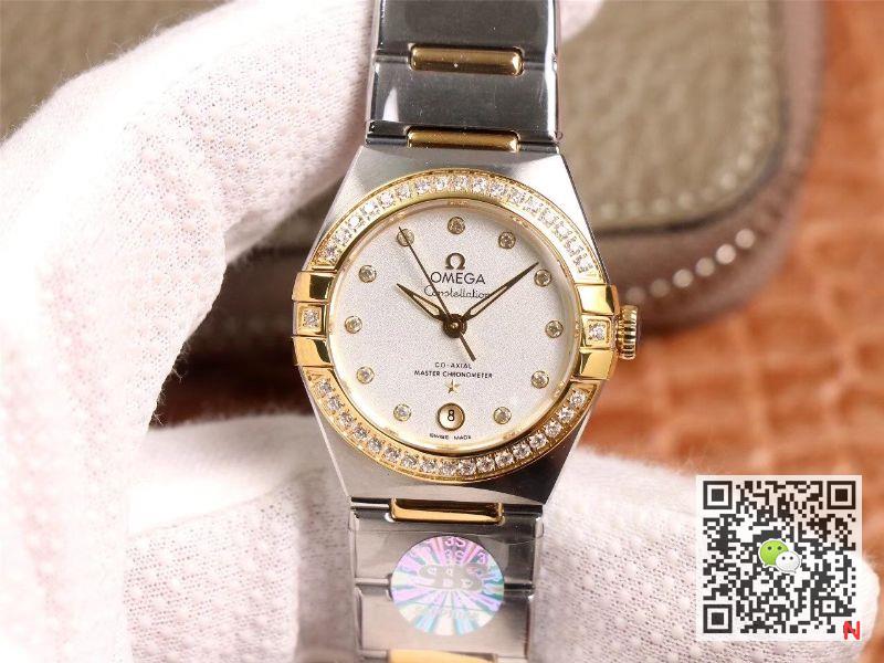Replica Omega Constellation 131.25.29.20.52.002 1:1 Best Edition V5 White dial - DEEPREPS
