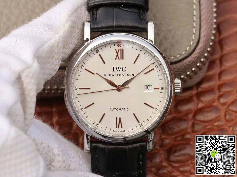 Replica IWC Portofino IW356501 1:1 Best Edition White Dial - DEEPREPS