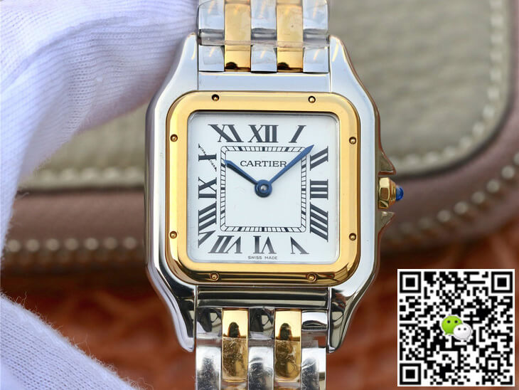 Replica Panthere De Cartier W2PN0007 27MM 1:1 Best Edition  White Dial - DEEPREPS