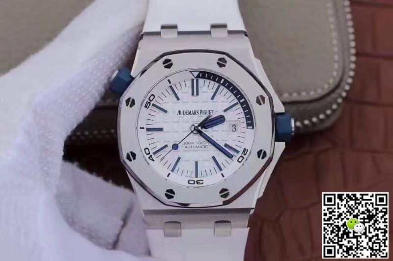 Replica Audemars Piguet Royal Oak Offshore Diver 15710ST.OO.A010CA.01 Men Watches 1:1 Best Edition - DEEPREPS