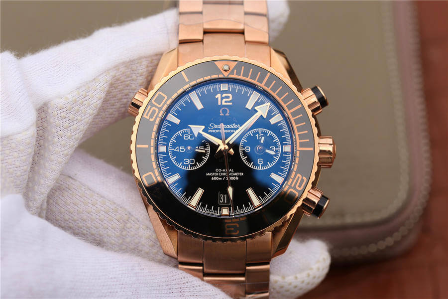 Replica Omega Seamaster Ocean Universe Timing 232.63.46 1:1 Best Edition Rose Gold - DEEPREPS