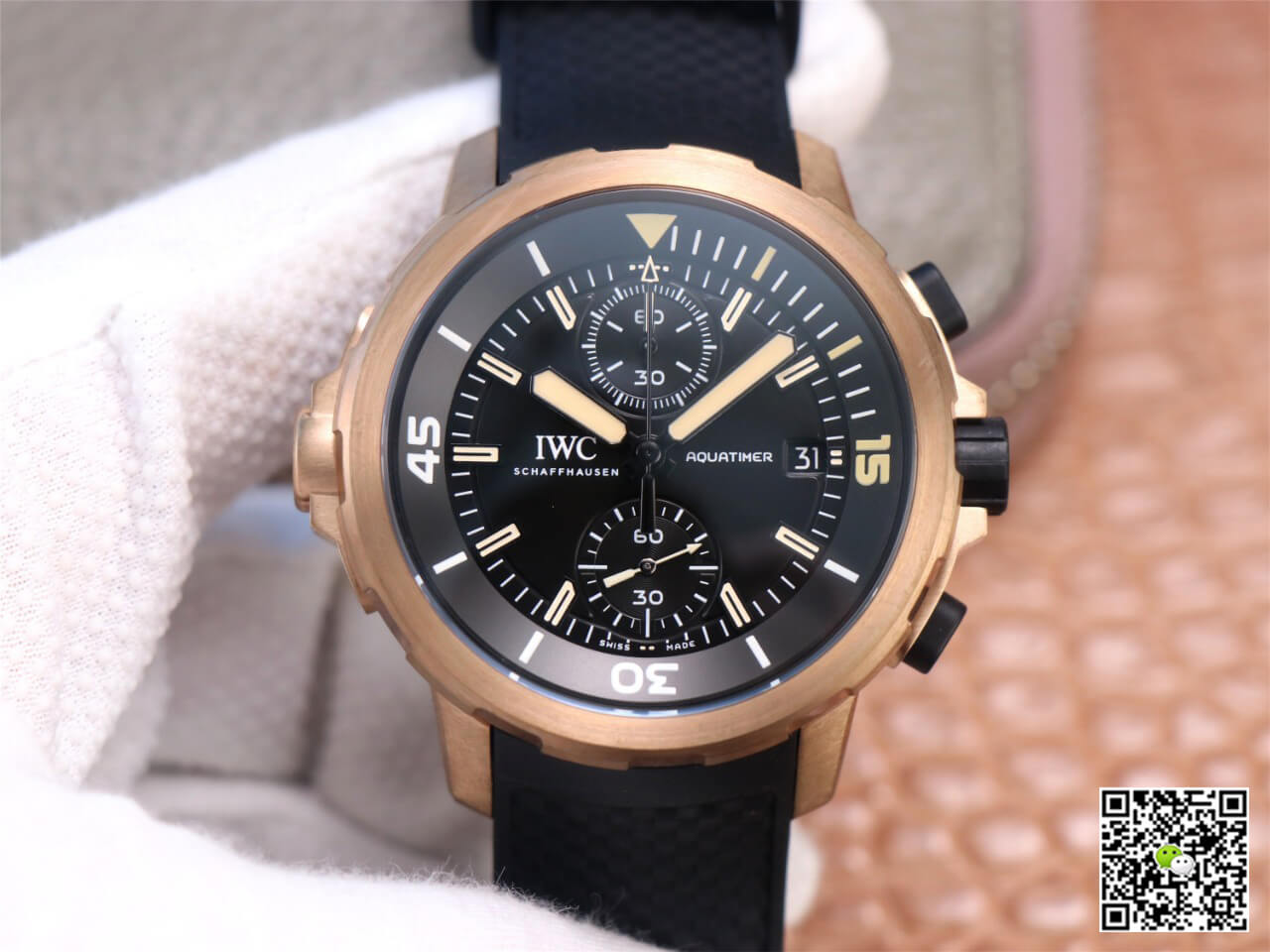 Replica IWC Aquatimer Darwin Adventure Tour Special Edition IW379503 1:1 Best Edition Bronze Alloy - DEEPREPS