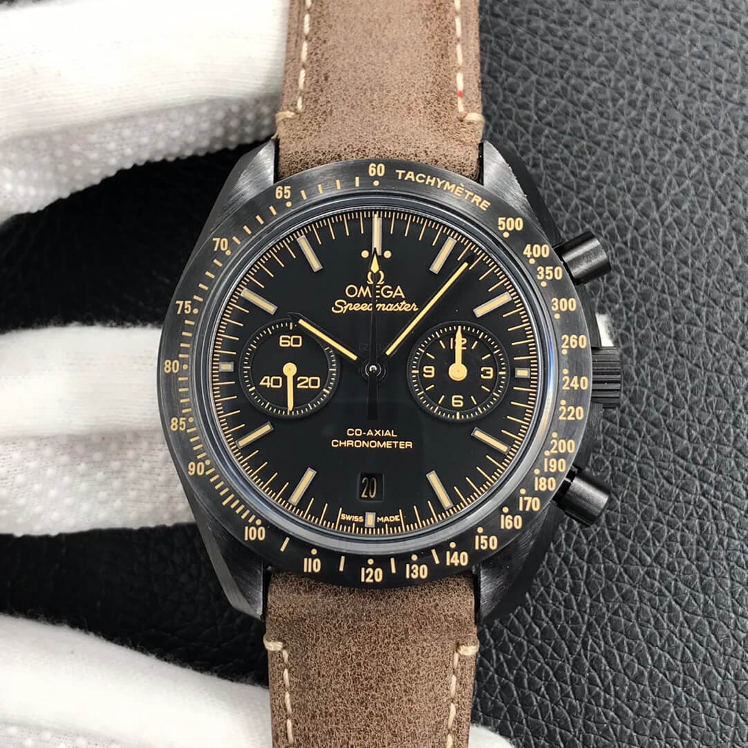 OMEGA Replica Speedmaster 311.92.44.51.01.006 1:1 Best Edition V2 Dark Side Of The Moon Black Ceramic - DEEPREPS