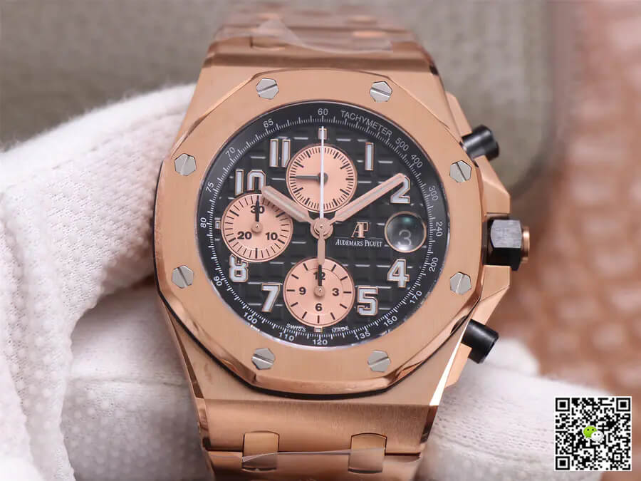 Replica Audemars Piguet Royal Oak Offshore 26470O 1:1 Best Edition Black Dial - DEEPREPS