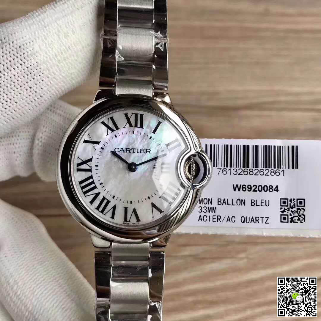 Replica Ballon Bleu De Cartier 33 W6920084 1:1 Best Edition Ronda Quartz - DEEPREPS