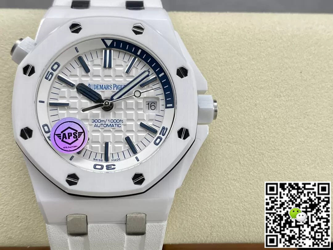 Replica Audemars Piguet Royal Oak Offshore 15707CB.OO.A010CA.01 1:1 Best Edition White Dial - DEEPREPS
