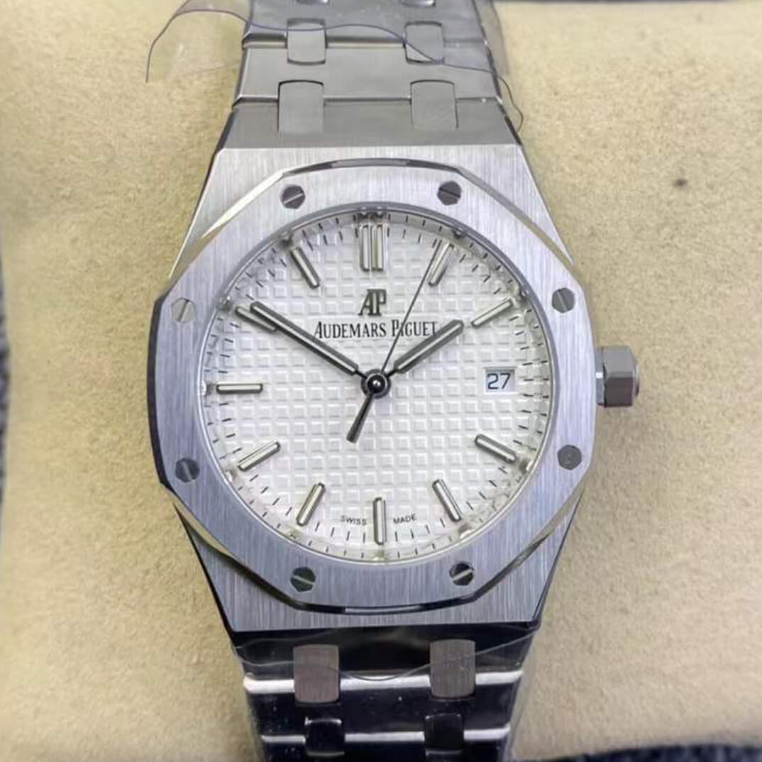 Replica Audemars Piguet Royal Oak 77350ST.OO.1261ST.01 1:1 Best Edition Silver Dial - DEEPREPS