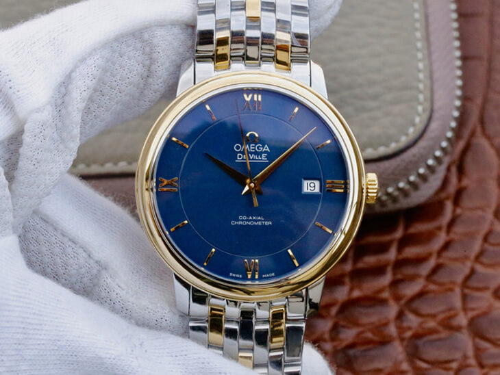 Replica Omega De Ville 424.20.37.20.03.001 1:1 Best Edition Yellow Gold - DEEPREPS