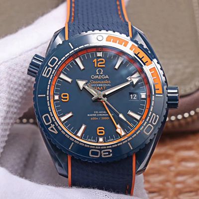 Replica Omega Seamaster 215.92.46.22.03.001 1:1 Best Edition Blue Ceramic - DEEPREPS