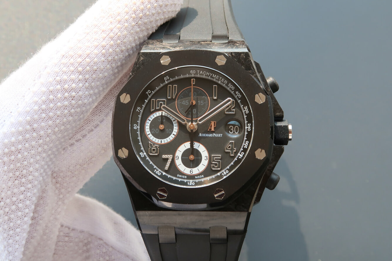 Replica Audemars Piguet Royal Oak Offshore 26205AU.OO.D002CR.01 1:1 Best Edition Carbon Fiber - DEEPREPS