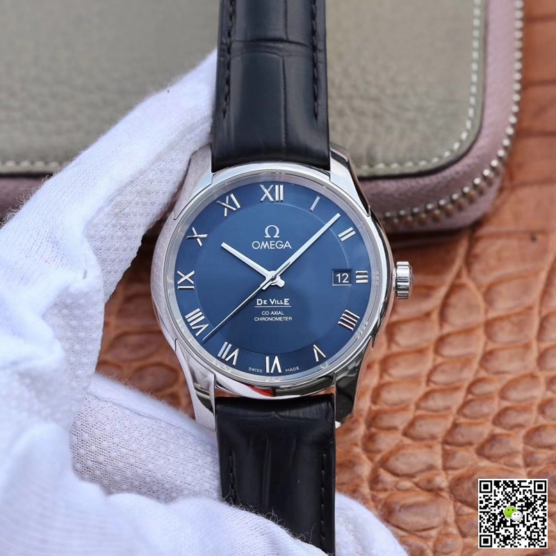 Replica Omega De Ville 431.13.41.21.03.001 1:1 Best Edition Blue Dial - DEEPREPS