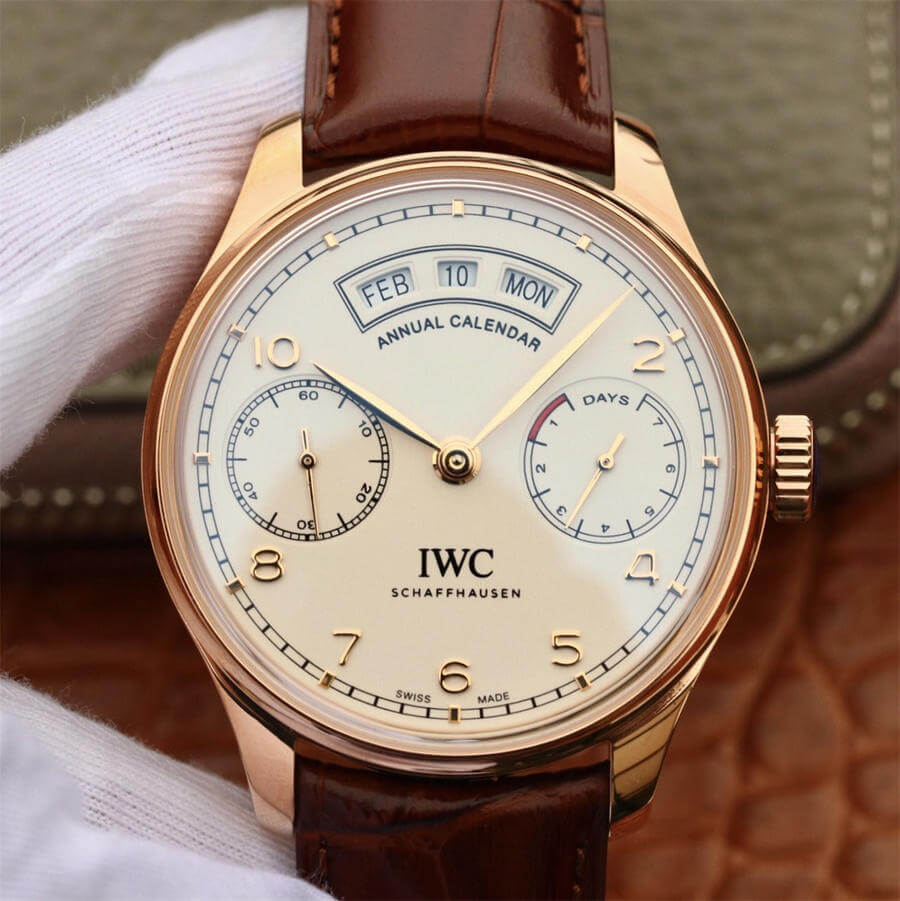 Replica IWC Portugieser IW503504 1:1 Best Edition White Dial - DEEPREPS