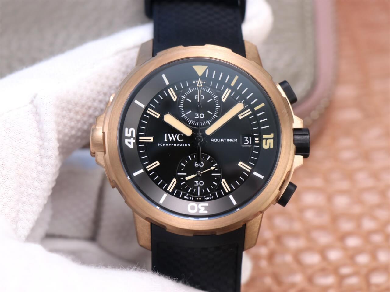 Replica IWC Aquatimer Darwin Adventure Tour Special Edition IW379503 1:1 Best Edition Bronze Alloy - DEEPREPS