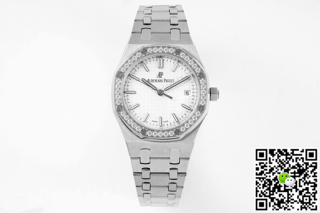 Replica Audemars Piguet Royal Oak 77350ST 1:1 Best Edition Silver Dial - DEEPREPS