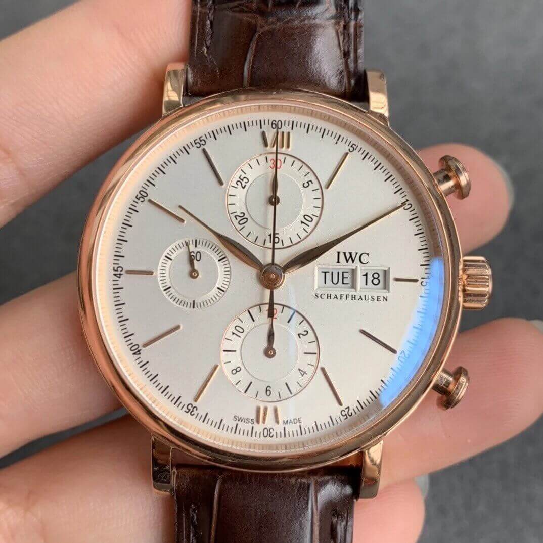 Replica IWC Portofino IW391020 1:1 Best Edition Silver Dial - DEEPREPS