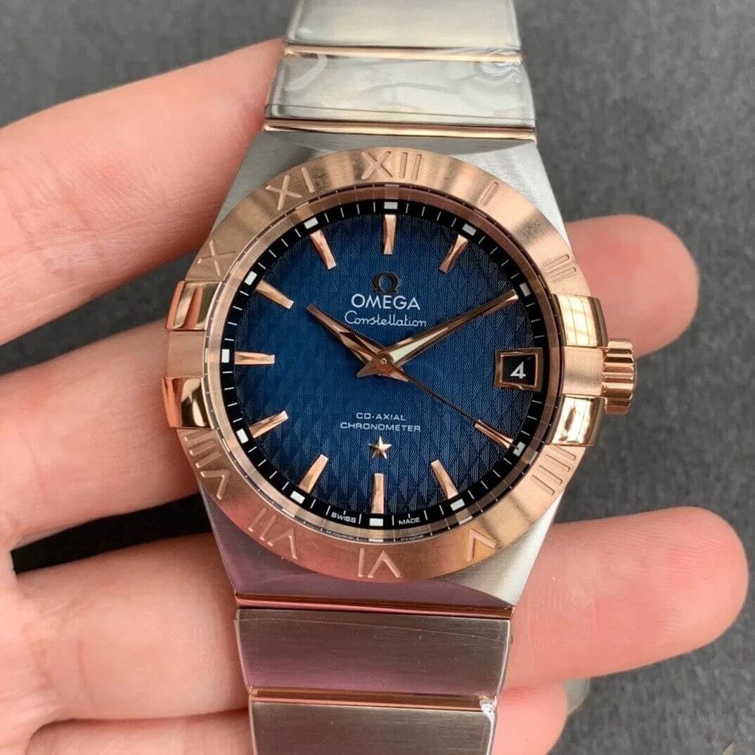 Replica Omega Constellation 123.20.38.21.03.001 1:1 Best Edition Blue Dial - DEEPREPS